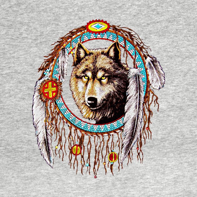 Wolf dreamcatchers by Dezigner007